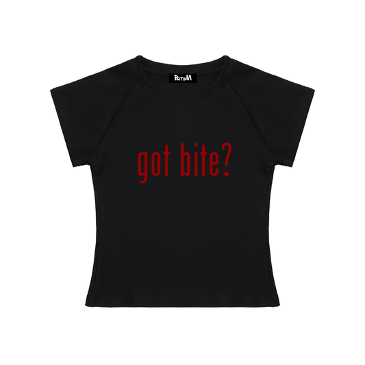 got bite? (baby tee)